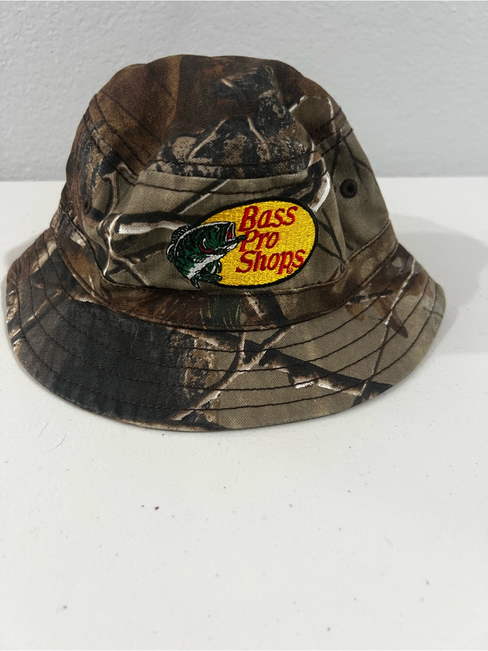 Infant Bass Pro Shops Realtree Camo Bucket Hat - Brown & Green